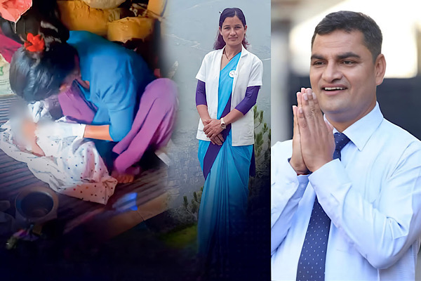 ६ घण्टासम्म आफ्नै मुखबाट कृतिम श्वास दिएर शिशु बचाएकी स्वास्थ्यकर्मी जानकी पुजारालाई स्वास्थ्यमन्त्रीको टेलिफोनबाट धन्यवाद र प्रशंसा