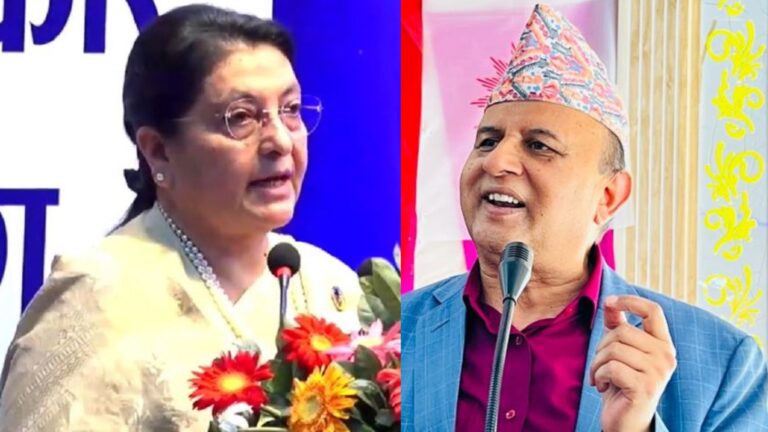 विद्या भण्डारीको इन्ट्रीले एमालेमा हलचल, नेतृत्वबारे बहस रोक्न निर्देशन