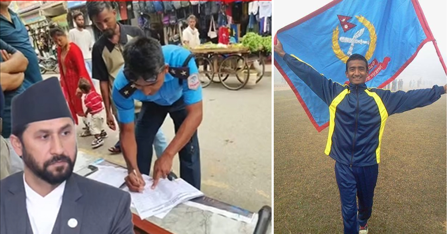 रबि लामिछाने अन्यायमा परे भन्दै हस्ताक्षर गर्ने ट्राफिक प्रहरीका सई कमल खड्का हेडक्वार्टर तानिए