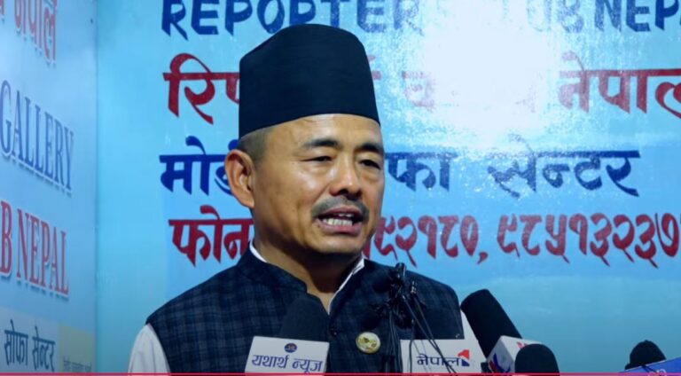 सरकार कसैको बचाउमा लाग्दैन, घुस प्रकरणमा जुन मन्त्री दोषी देखिए पनि कारबाही हुन्छः एमाले नेता तामाङ