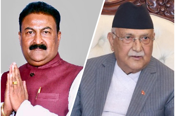 प्रधानमन्त्री ओलीले ठाडो निर्देशनमा घुस डिलसम्बन्धी अडिओमा मुछिएका  मन्त्री  गुप्ताले दिए  पदबाट राजीनामा