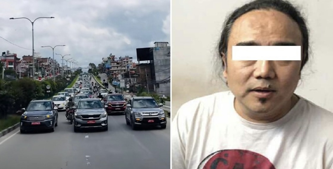 गाडीले सडक छेकेपछि प्रहरीले पछ्याएको थियो चक्रे समूहलाई