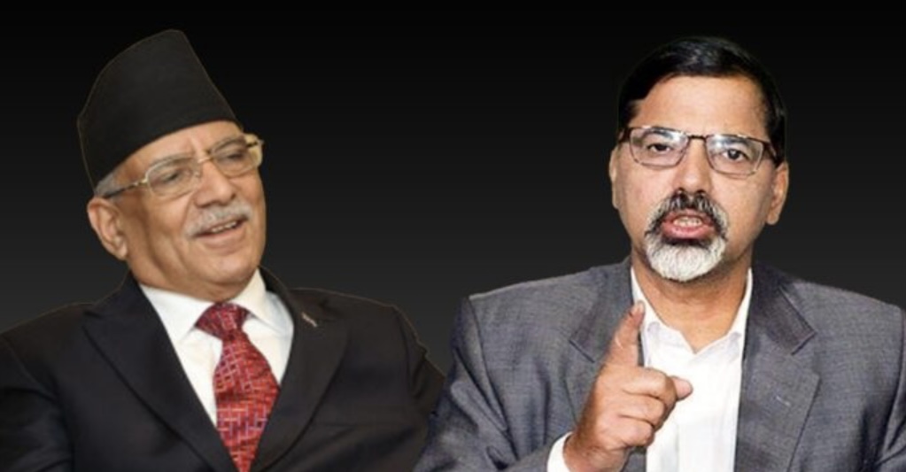 जनार्दनले विरुद्धमा बोलेको भन्दै प्रचण्डको असन्तुष्टि, अनुशासनमा बस्न सुझाव