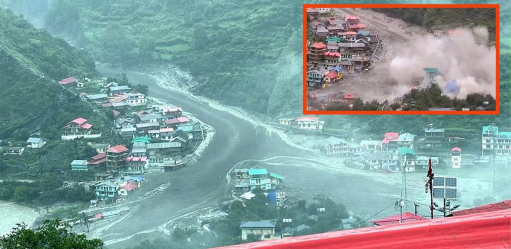 आरीघोप्टे वर्षापछि भीषण बाढी, ४ जनाको मृत्यु, ५० बेपत्ता