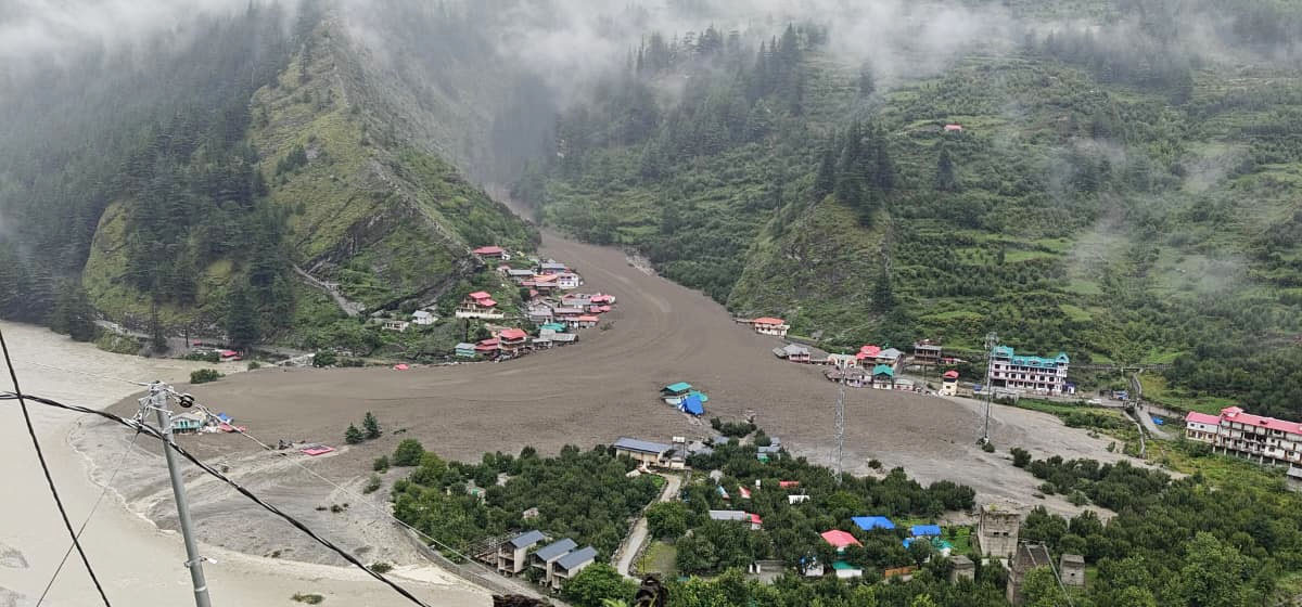 यसरी ३४ सेकेन्डमै बगायो धराली गाउँ, ५० बढी बेपत्ता