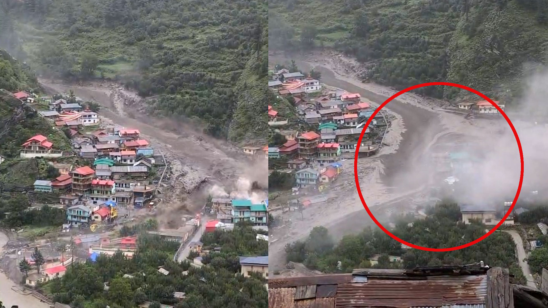 उत्तराखण्डमा आएको भीषण बाढी र पहिरोमा परी जाजरकोटको एउटै वडाका १३ जना बेपत्ता