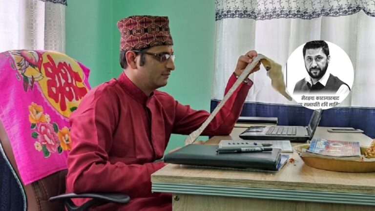 रवि लामिछानेले शुभ समयका लागि  अझै कुर्नुपर्ने ज्योतिषी रिजालको भनाई