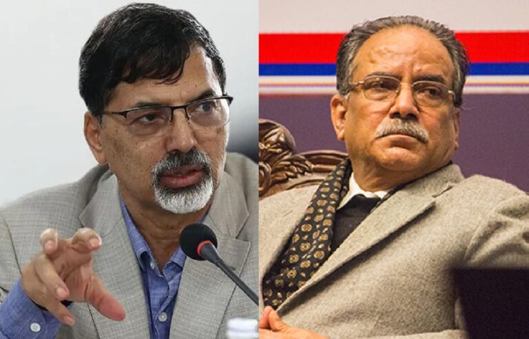 जनार्दन शर्मासँग प्रचण्ड फायर, ‘एकजना प्रभाकरले नपत्याएर पार्टी आन्दोलन र इतिहास रोकिँदैन’