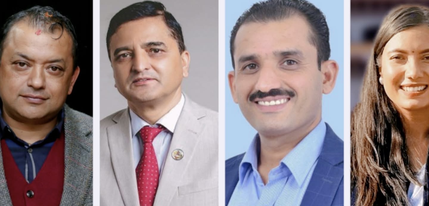 एक ठाउँ उभिए कांग्रेस, एमाले, माओवादी र रास्वपाका युवा नेता