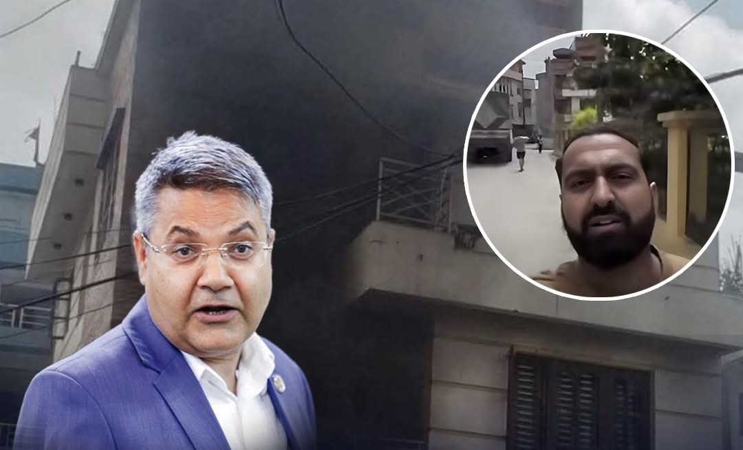 गोकुल बास्कोटाले लगाए विवादित स्ट्यान्ड अप कमेडियन अपूर्व क्षितिजमाथि आफ्नो घरमा आगजनी गर्ने आरोप