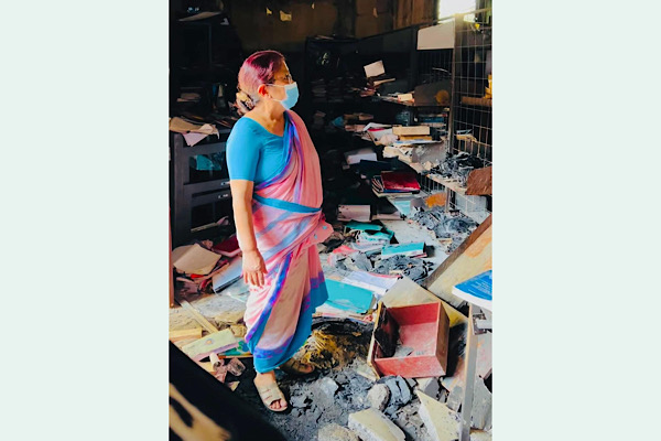 हामीले राष्ट्रकै नाममा सुम्पेको सम्पत्ति जलाएर आखिर कसलाई के फाइदा भयो?” :राधिका