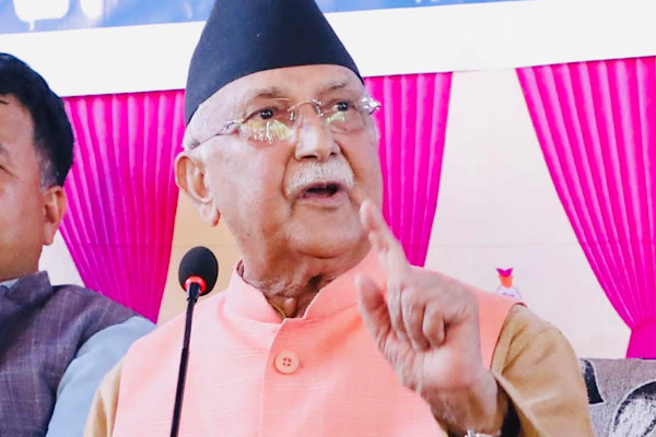 यो सरकारलाई देश जिम्मा लगाएर हामी विदेश भाग्दैनौं : ओली