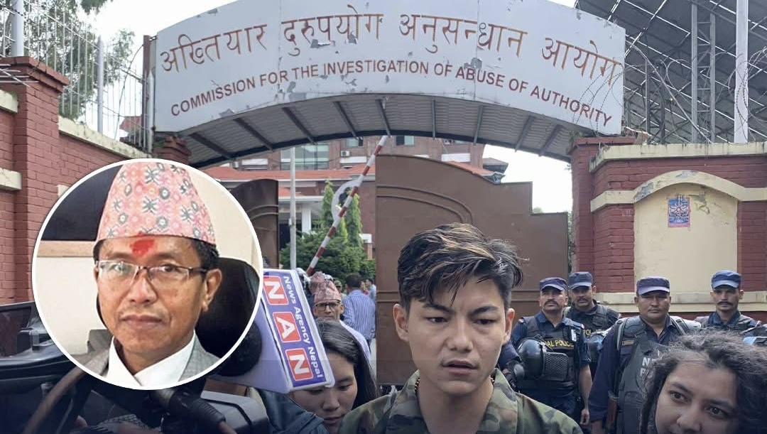 जेन–जी मुभमेन्टको एक समूह  अख्तियार कार्यालय पुग्यो