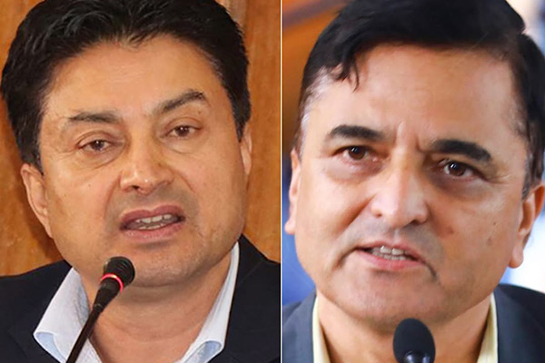 बैठकमै योगेश भट्टराई र गोकर्ण विष्टले केपी शर्मा ओलीलाई भने- तपाईले तत्काल अध्यक्षबाट राजीनामा दिनुस्