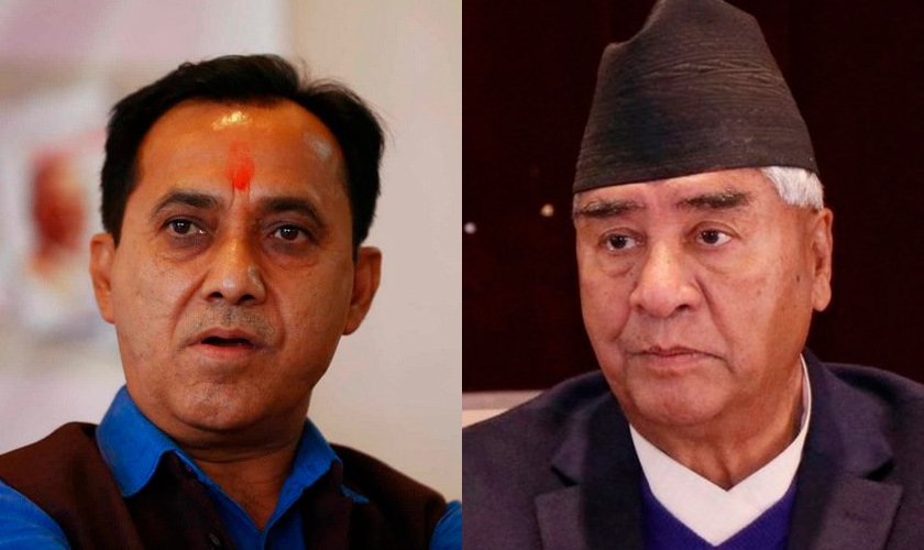 विश्वप्रकाशले गरे देउवाको प्रशंसा