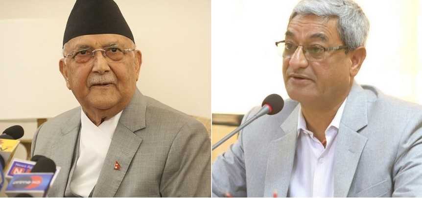 के आज छुट्लान ओली र लेखक
