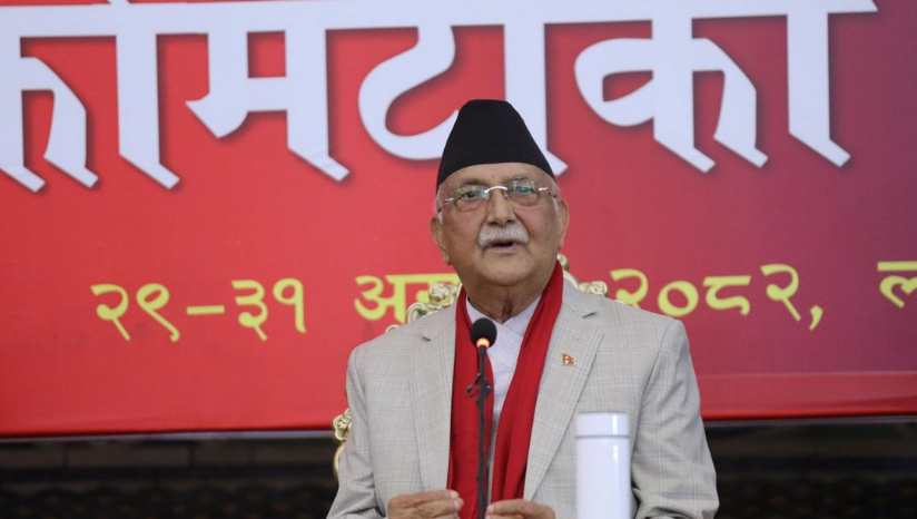 ओलीको सर्वसम्मत अध्यक्ष बन्ने कसरत