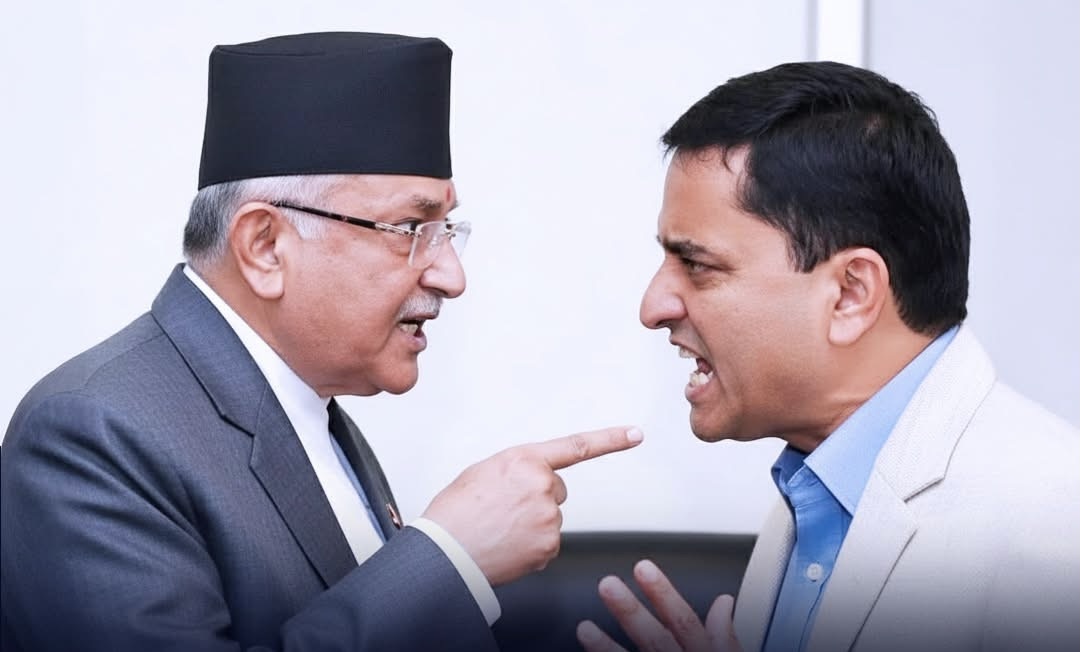 योगेशले दिए ओलीले फेरि अध्यक्ष पदमा उम्मेदवारी दिए भने “महापराजय” भोग्नुपर्ने चेतावनी