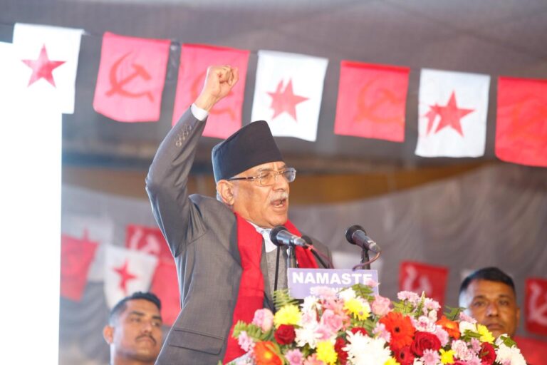 प्रचण्डको दृढ घोषणा: “अब यो पार्टीलाई एक नम्बर बन्न कसैले रोक्न सक्दैन”