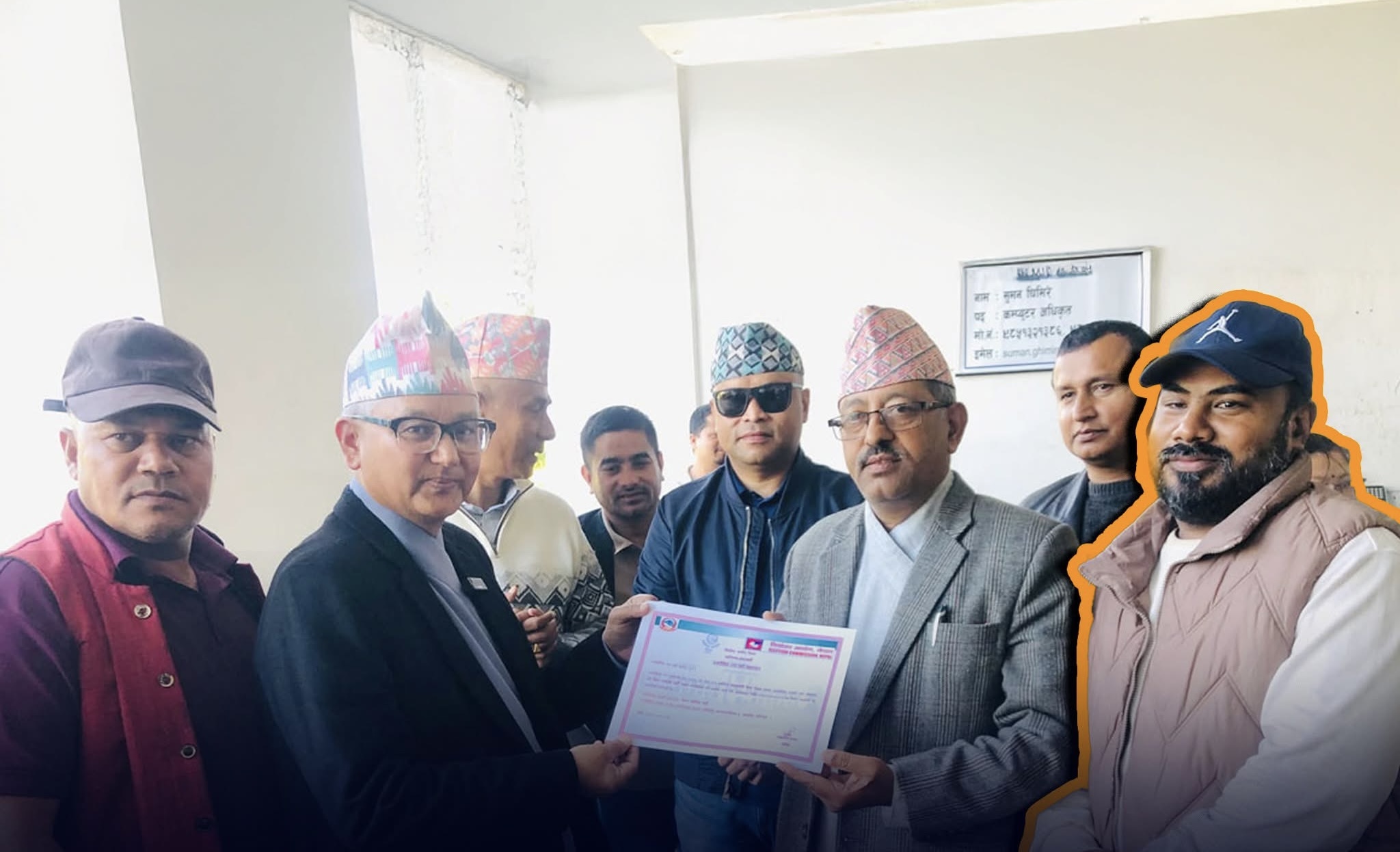अभियन्ता युवराज सफलको पार्टी निर्वाचन आयोगमा दर्ता,नाम ‘नेपाल नागरिक पार्टी’