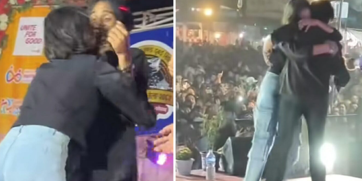 स्टेजमै उक्लेर युवतीले प्रकाश दुतराजलाई यसो गरेपछि…
