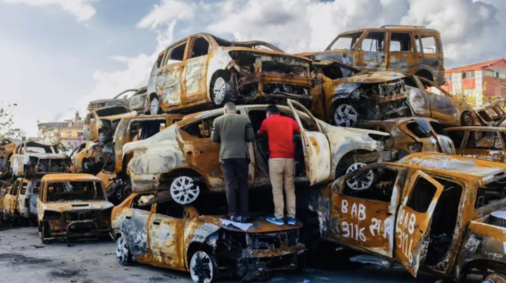 जेन-जी आन्दोलनमा ज’लेका हजारौं सरकारी र निजी सवारीसाधन कबाडमा बेचिने तयारी