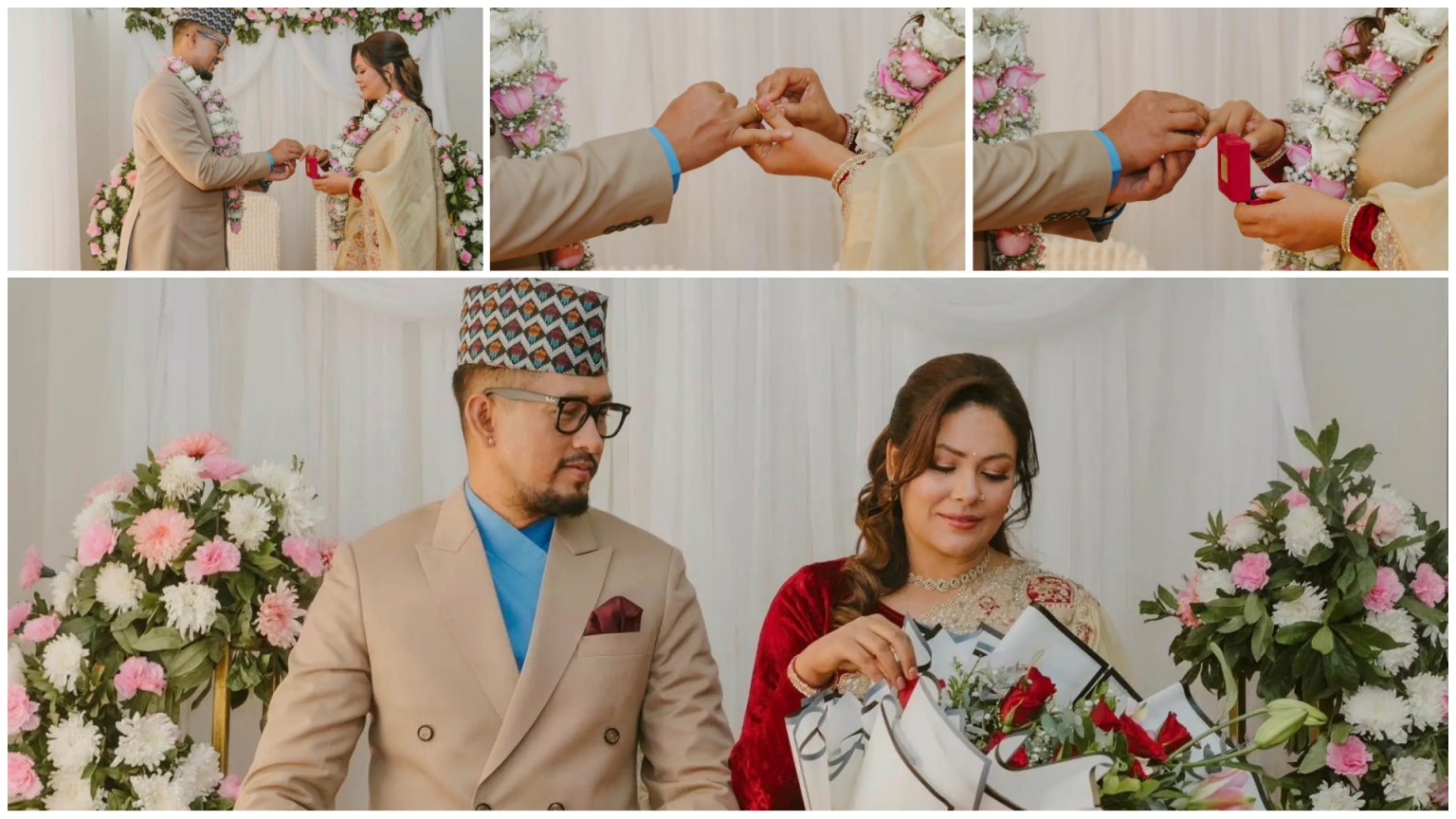 बिहेको २ दिन अघि सुनिता दुलालले गरिन् इन्गेजमेन्ट