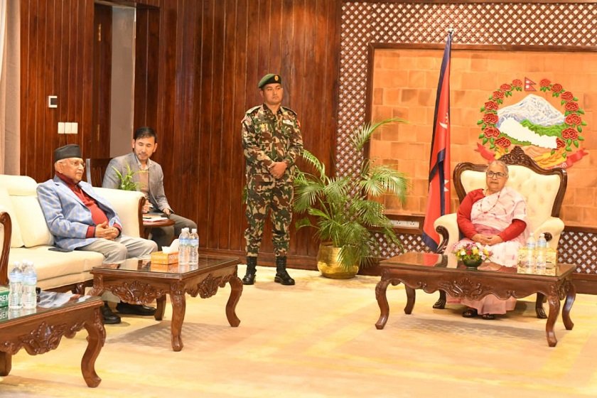 पदबाट हटेको तीन महिनापछि बालुवाटारमा ओली