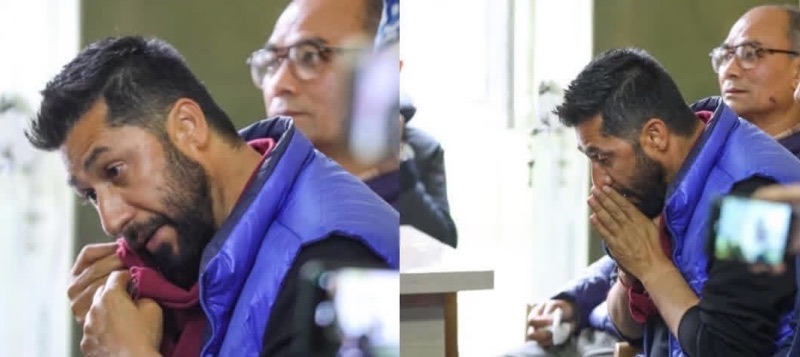 सहिदका परिवारसँग भेट्दा आँसु रोक्न सकेनन् रवि