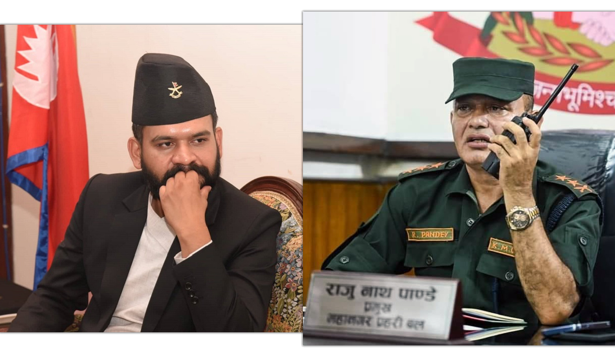 बालेन साहसँगै महानगरीय सुरक्षा बलका प्रमुख राजु पाण्डे पनि साँसदको  चुनाव उठ्ने तयारीमा