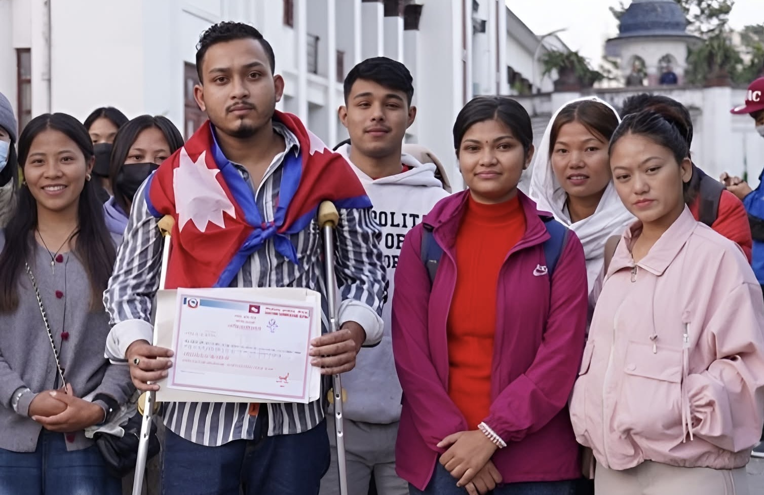 जेनजी आन्दोलनमा खुट्टा गुमाएका राजेश पोर्तेलले खोले  नयाँ पार्टी