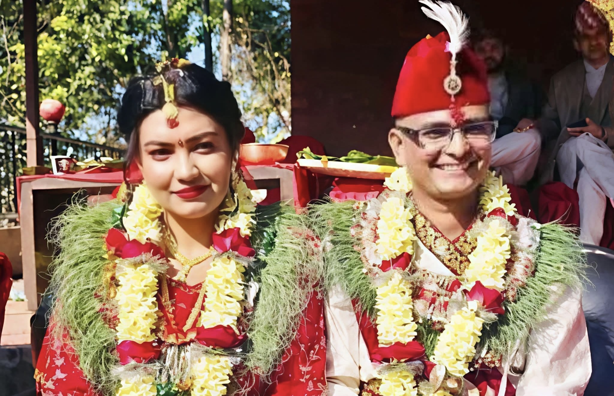 दुई गिनिज बुक रेकर्ड होल्डरबीच विवाह सम्पन्न