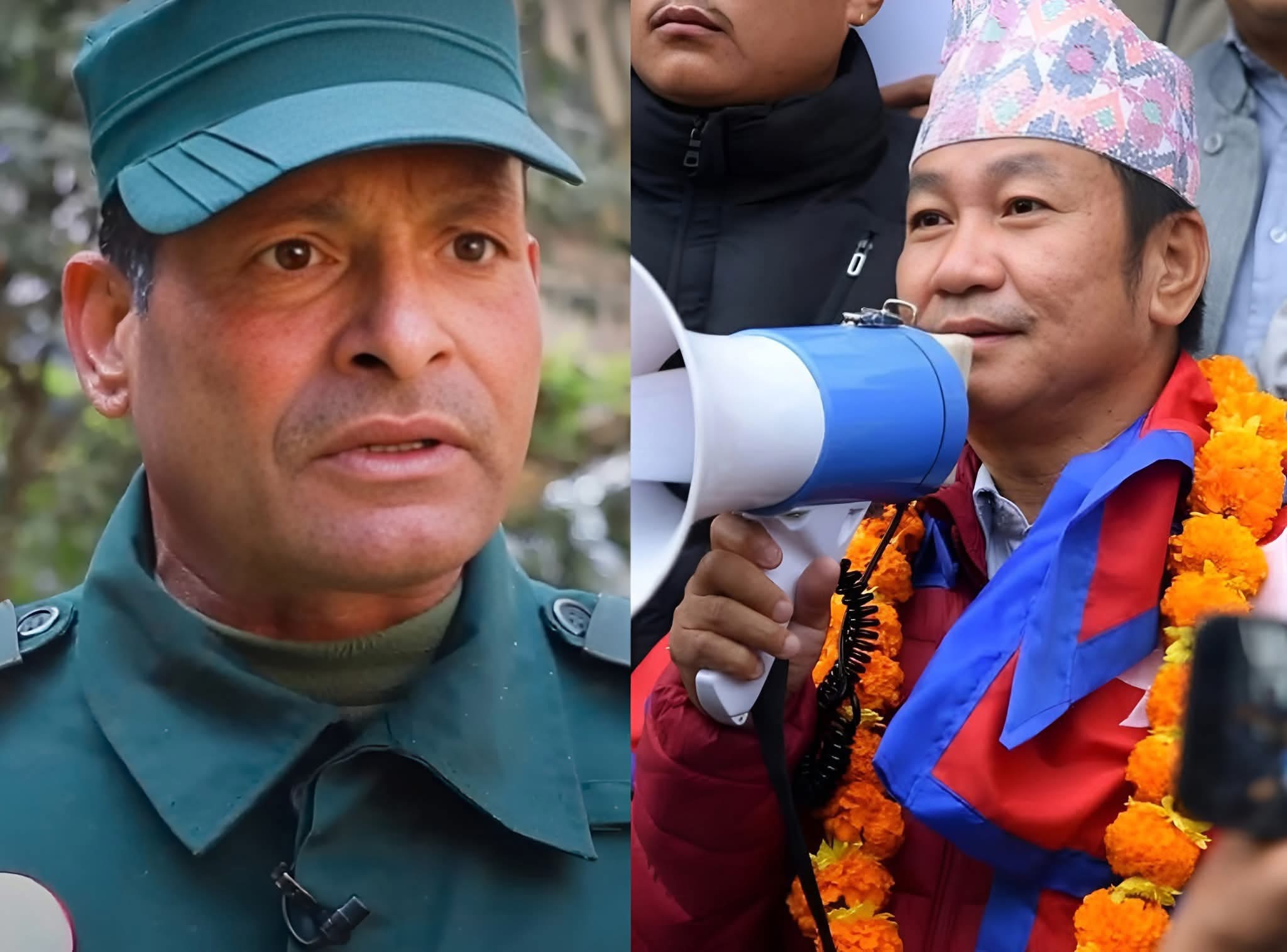 काठमाडौँ महानगरका पुर्व प्रहरी  चुडाल बने हर्क साम्पाङको पार्टीको नेता