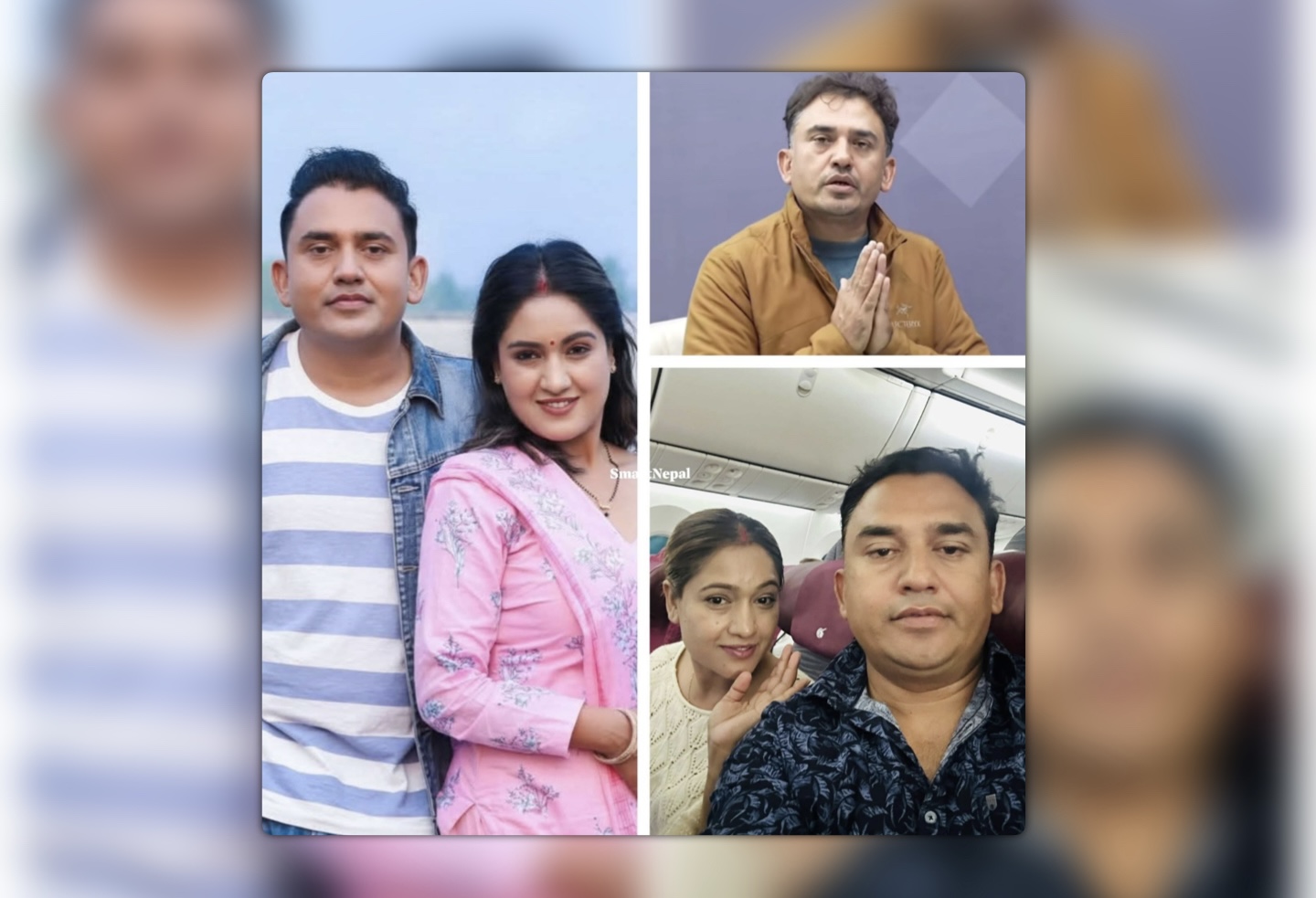 सिताराम कट्टेल (धुमुर्स)  स-परिवार सहित अमेरिका पुगेका हुन् ?