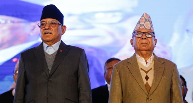 नेपाली कम्युनिष्ट पार्टीले आज काठमाडौंमा ‘एकता सन्देश सभा’ गर्दै