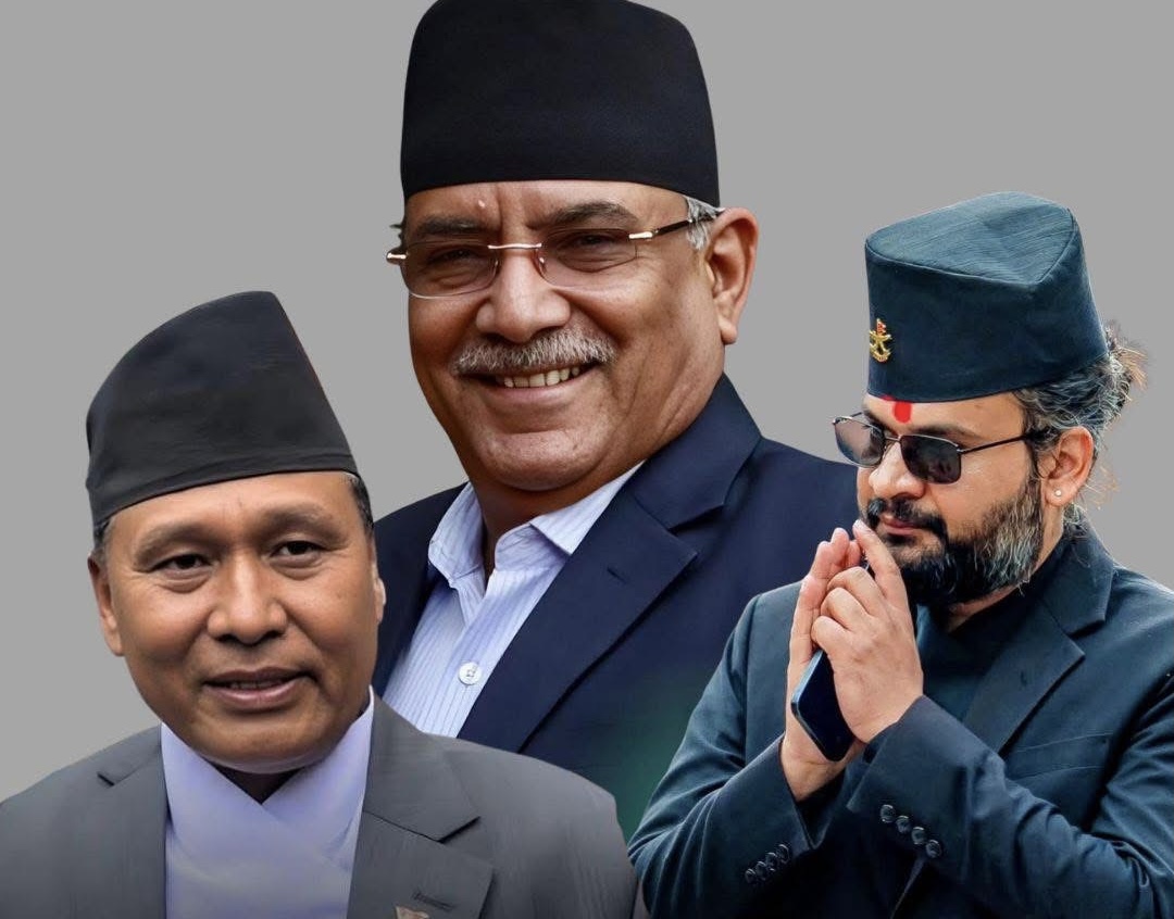 चुनाव जित्ने क्षेत्रको खोजीमा बालेन-कुलमान र प्रचण्ड