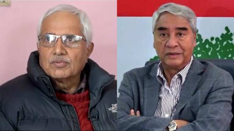 देउवालाई कांग्रेस नेता आचार्यको सुझावः जिम्मेवारी सुम्पेर अभिभावकको भूमिकामा बस्नुस्