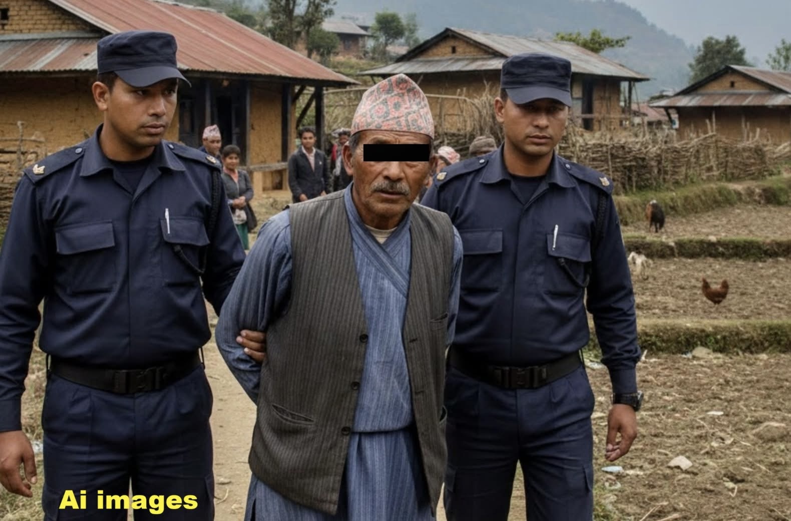 ५० वर्षको उमेरमा बिग्रियो मति, १२ वर्षकी बालिकालाई ज#बरजस्ती गरेपछि