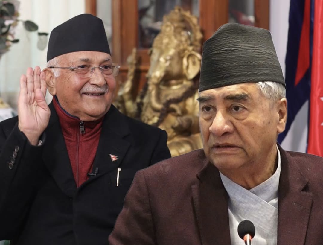 ओलीले गरे  देउवाको पत्तासाफ !