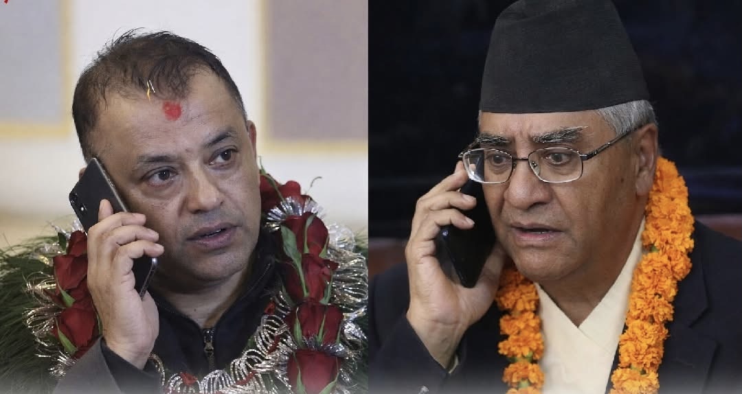 गगनलाई फोनबाटै माग्न थालियो टिकट,देउवा पक्षका सबैभन्दा अगाडि