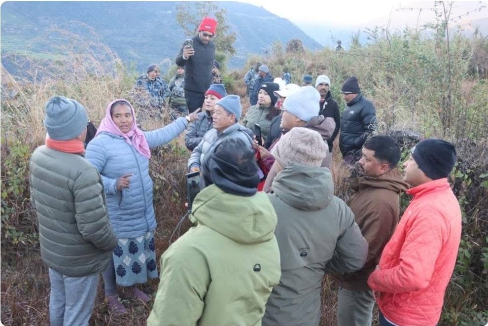 मनोनयनपछि प्रचण्ड रुकुम पूर्वमा : जनयुद्धका स्थल अवलोकन र घरदैलो अभियान सुरु