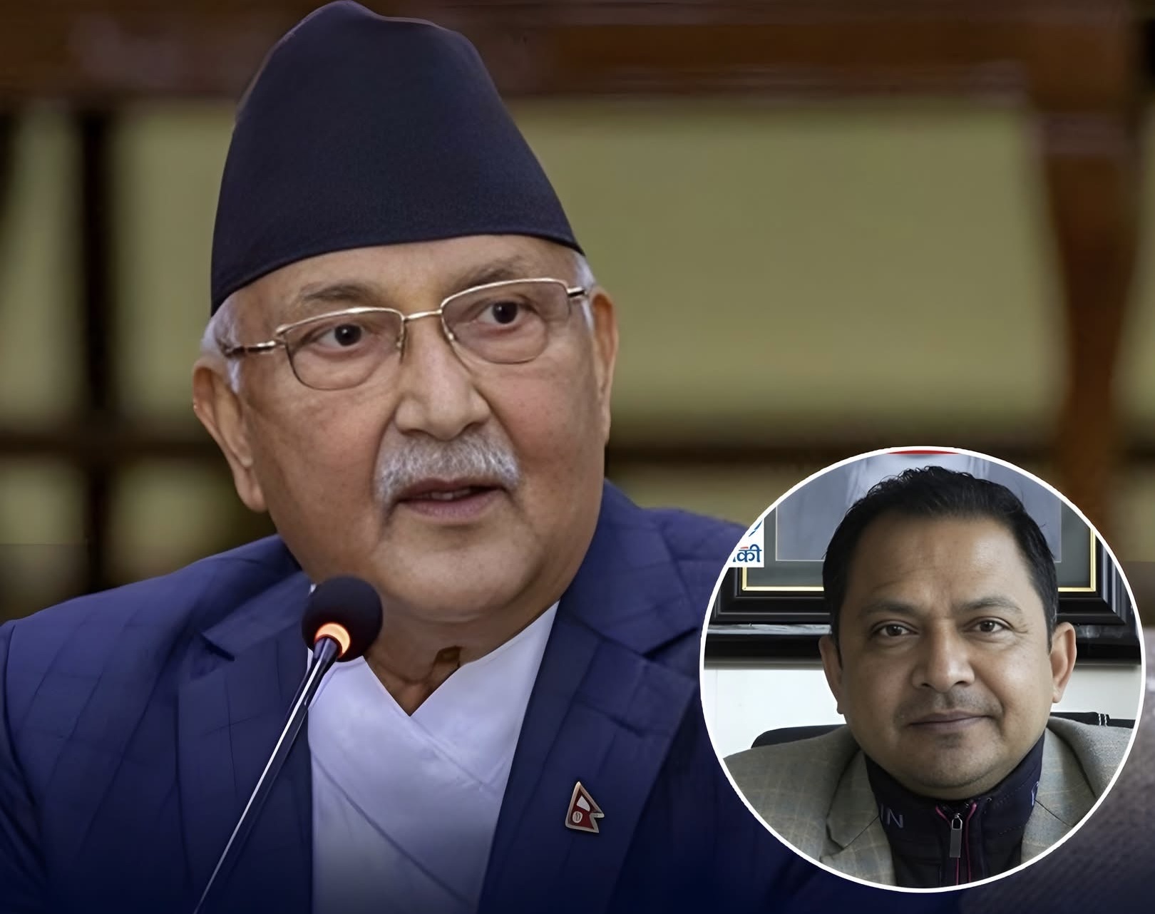 ओलीका विश्वासपात्र मानिने झापाका नेता डा. रामबाबु गिरीले गरे एमाले परित्याग,बालेनलाई सघाउने घोषणा