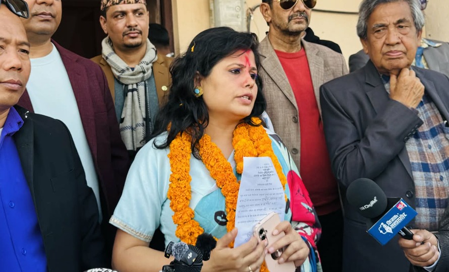 विष्णु पौडेलको प्रतिस्पर्धीको उम्मेदवारी फिर्ता
