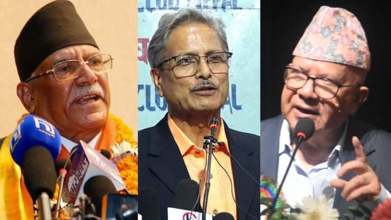 हरिबोलले टेरेनन् प्रचण्ड र माधवलाई