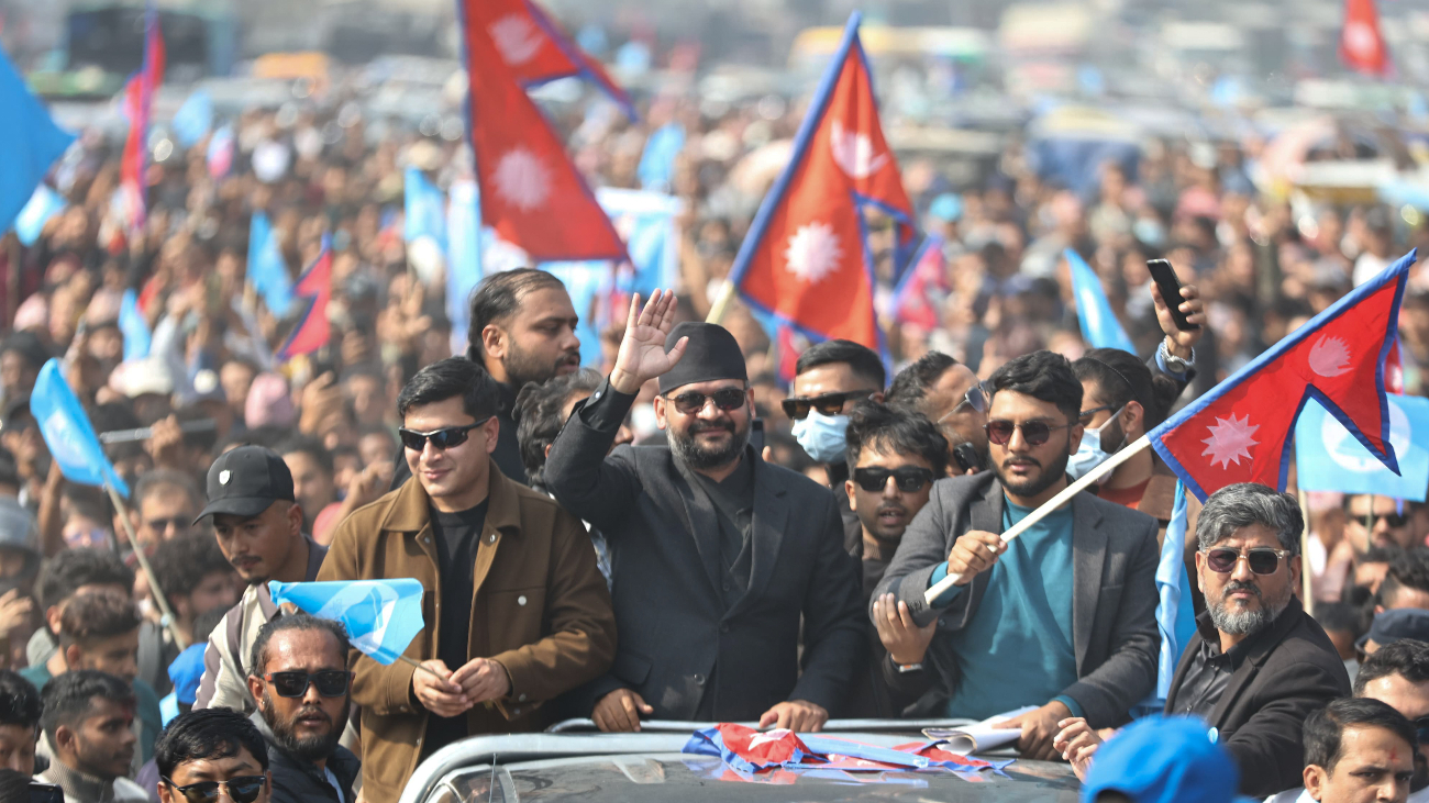 चुनावी अभियानकै बीचमा बालेन काठमाडौँमा