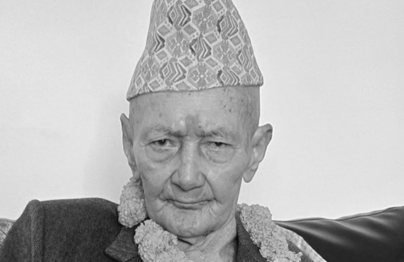 पूर्वप्रधानमन्त्री डा. बाबुराम भट्टराईलाई पितृशोक
