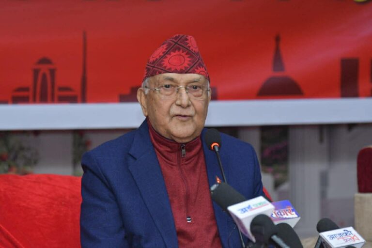 हामी फेरि सरकारमा आएपछि भान्सामै ग्यास पुर्‍याउँर्छौं:ओली