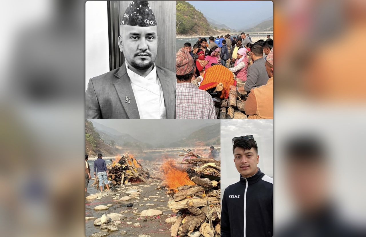 दुई गाउँका यी दुई युवा एकैपटक चितामा