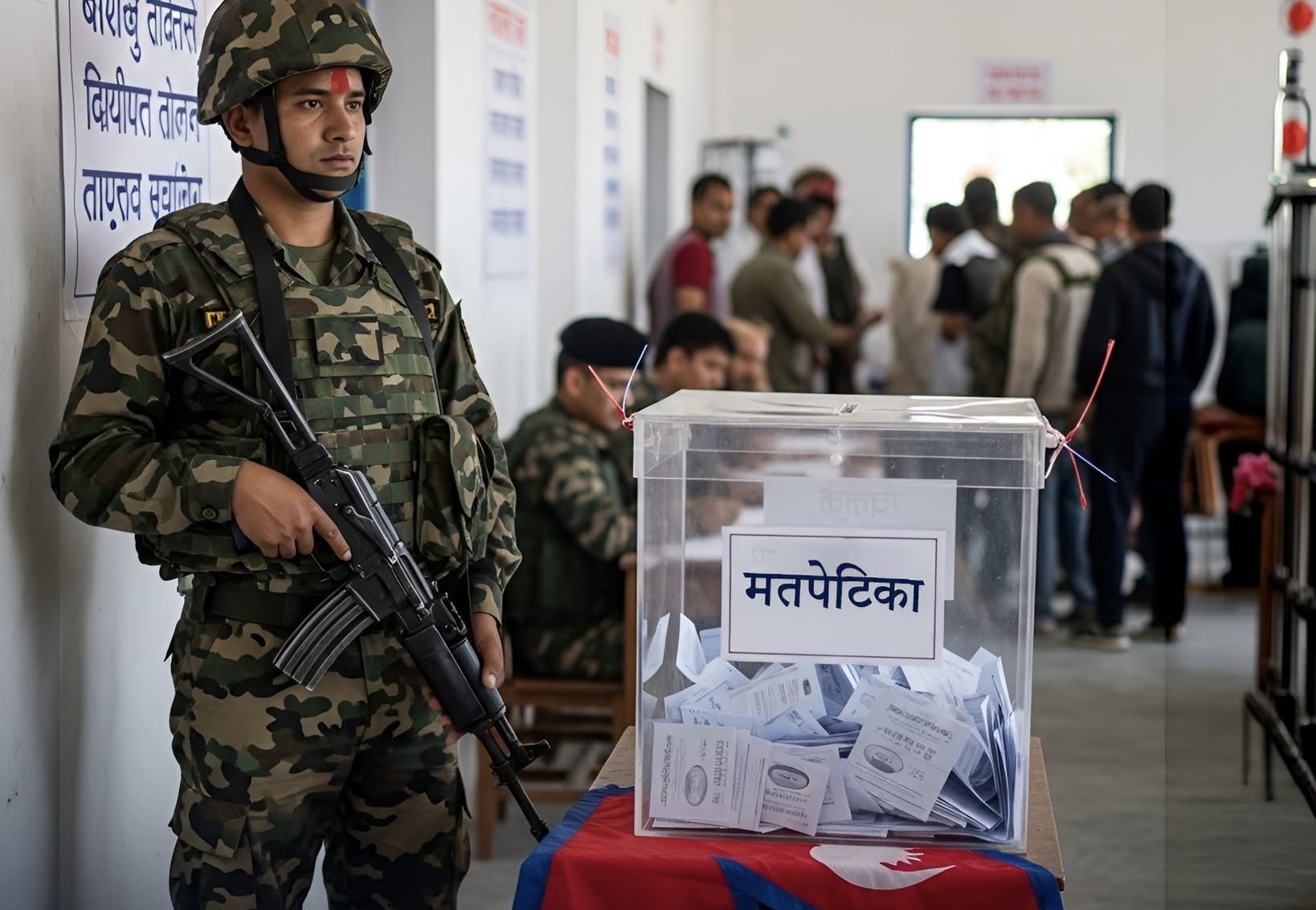 मतदानपछि मतपेटिका गणनास्थलसम्म पुर्‍याउने जिम्मा पहिलोपटक नेपाली सेनालाई