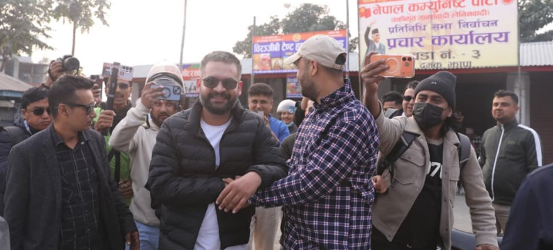 बालेन शाह एमाले कार्यालय पुगेपछि…